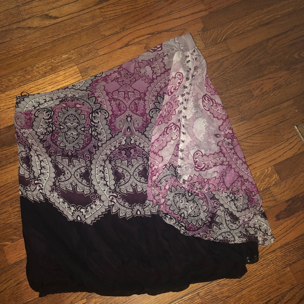 Caché one shoulder blouse